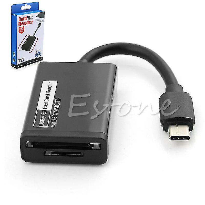 Usb 3.1 Type C To Micro Sd Compatible With Mmc Sdxc Tf Card Reader Adapter Compatible With Macbook Phone