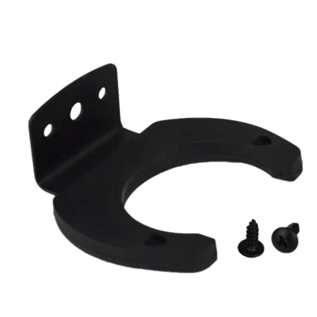 Support de support de micro pour microphone Support de clip Fabriqué en plaque de fer recouverte de silicone