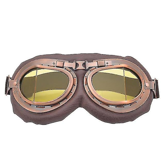 Motorcycle Riding Goggles Retro Classic Glasses Windshield
