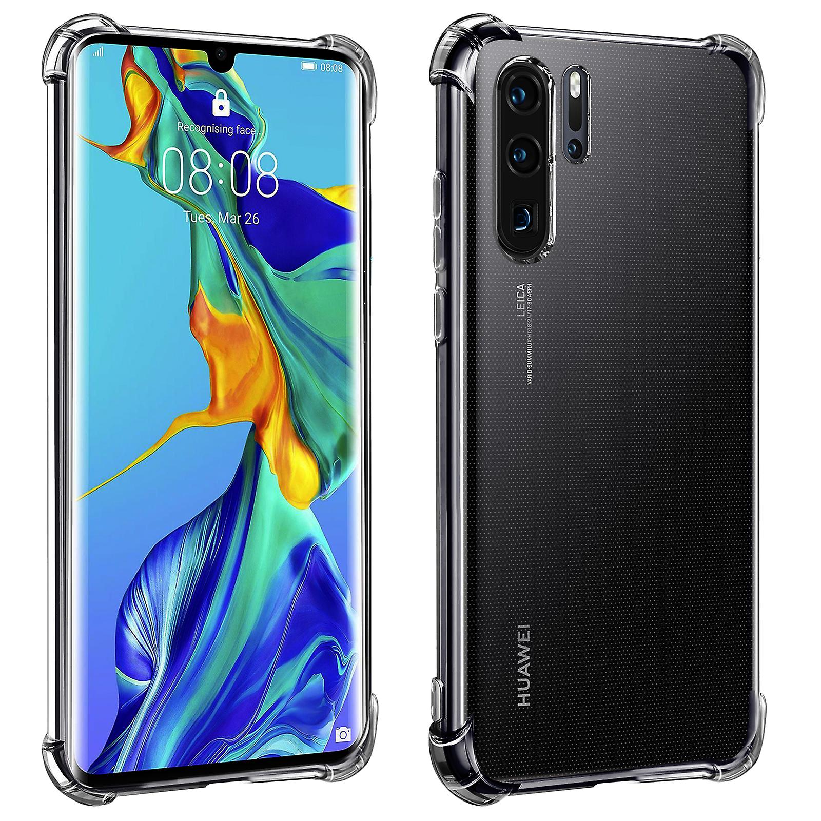 Capa Huawei P30 Pro com ângulos reforçados Transparente