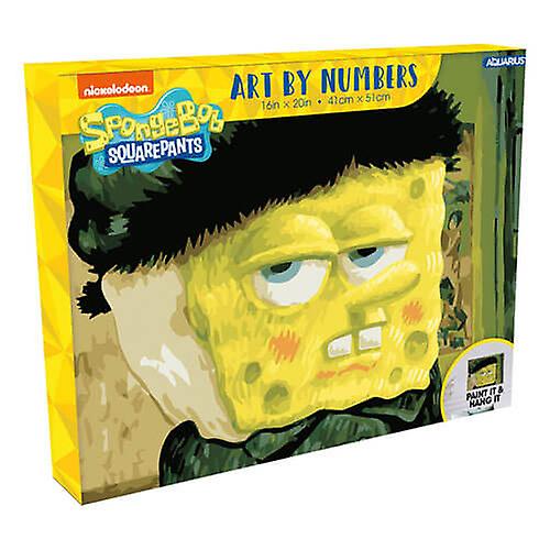 SPNGEBOBVANGOGH Aquarius Quality Art By Numbers Creative Paint Art Eco Friendly