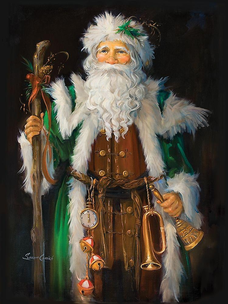 Mountainland Santa Poster