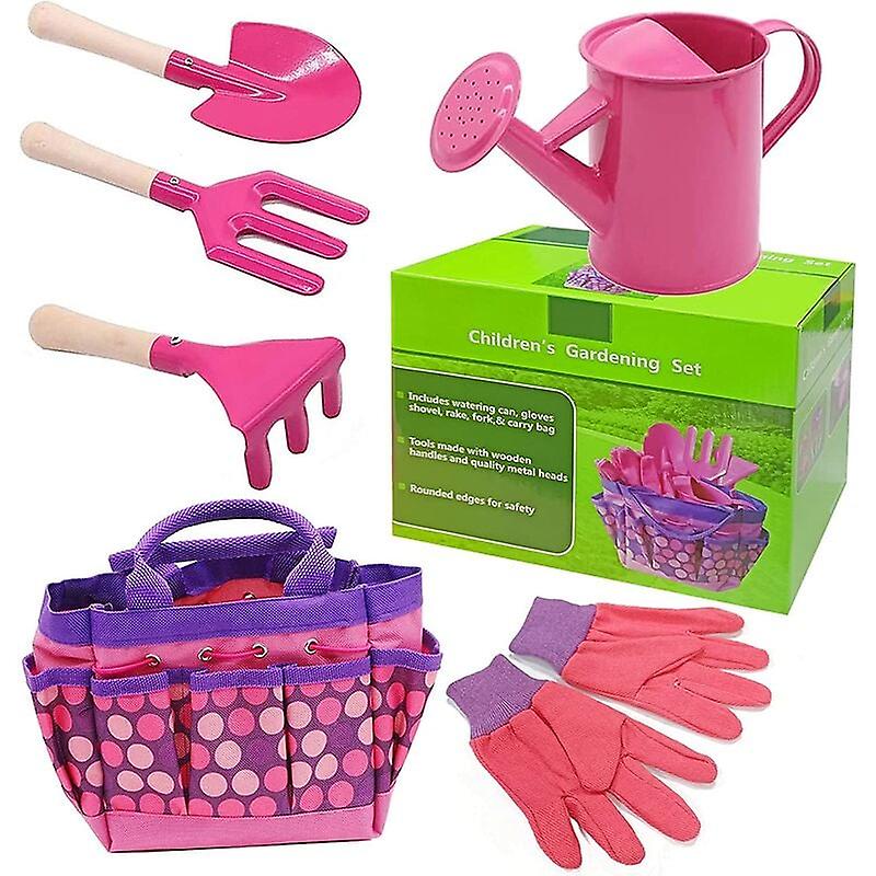 ガーデニングツール、6ピースキッズガーデニング、アウトドアガーデンツールセット、キッズガーデニングセット、キッズガーデニングキット、バッグR付きガーデニングツールセット