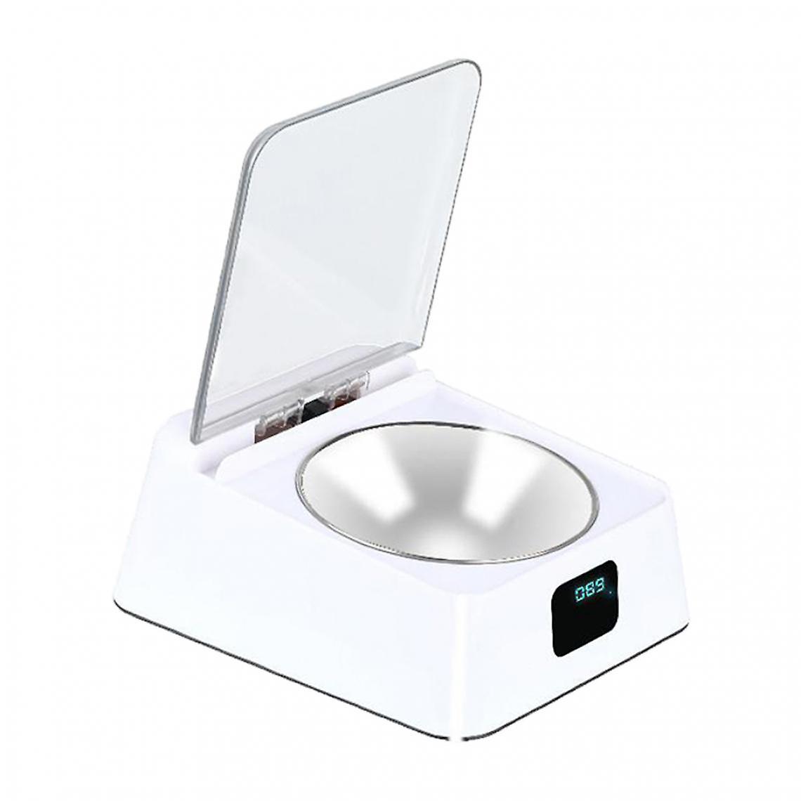 Dog Cat Automatic Intelligent Infrared Sensor Food Dispenser Pet Feeding Bowl Lcd Display