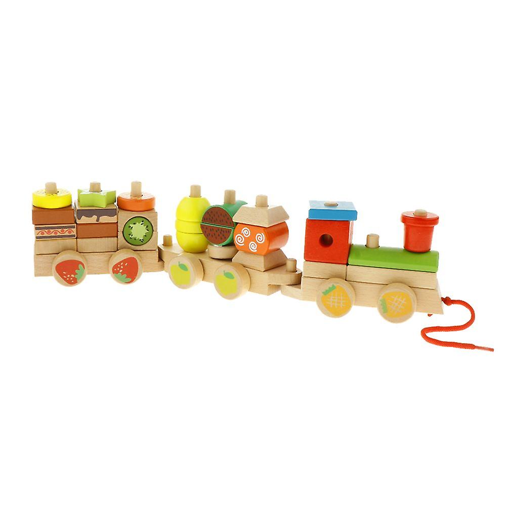 Wooden Stackable Train