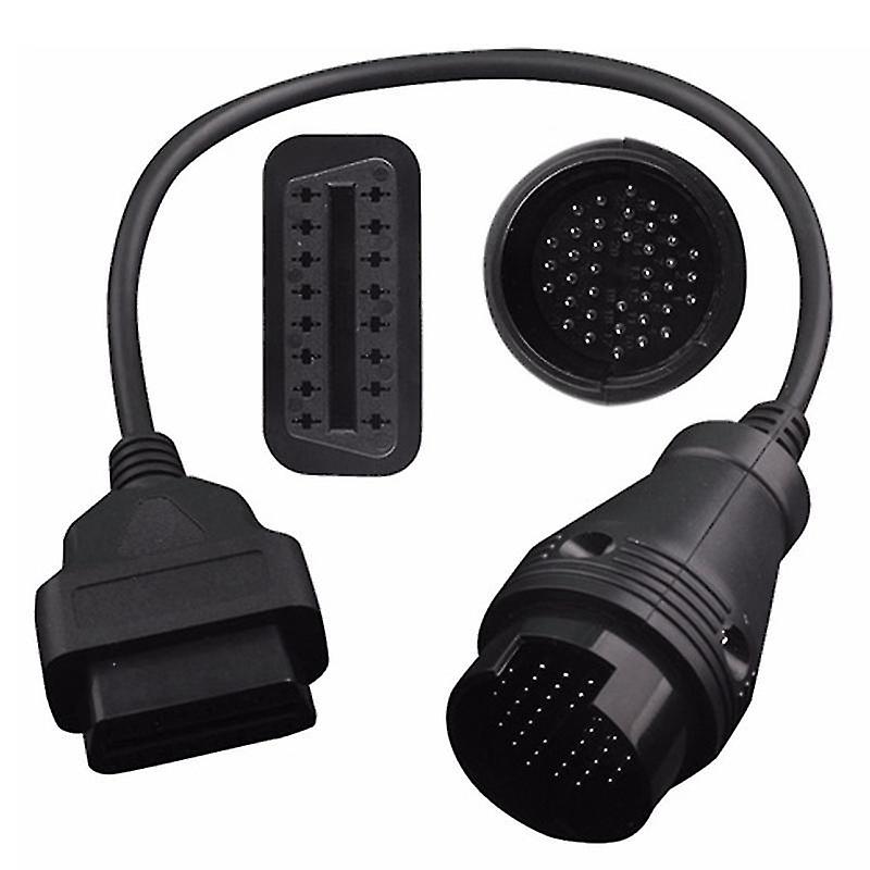 Compatible with Mb 38 Pin to 16 Pin Obd2 Obd Ii Diagnostic Adapter Compatible with Mercedes 38 Pin O