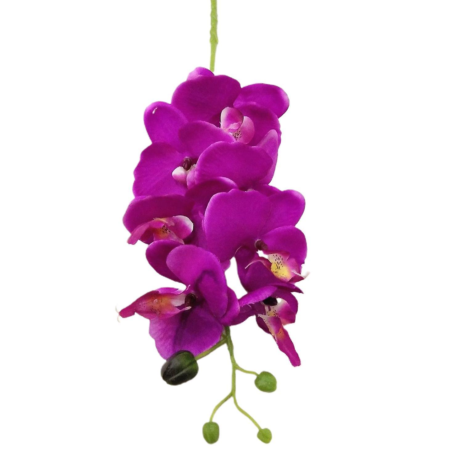 ZHOUBA Fleur artificielle 3D ne se dessèche pas vibrant pour la chambre à coucher Purple