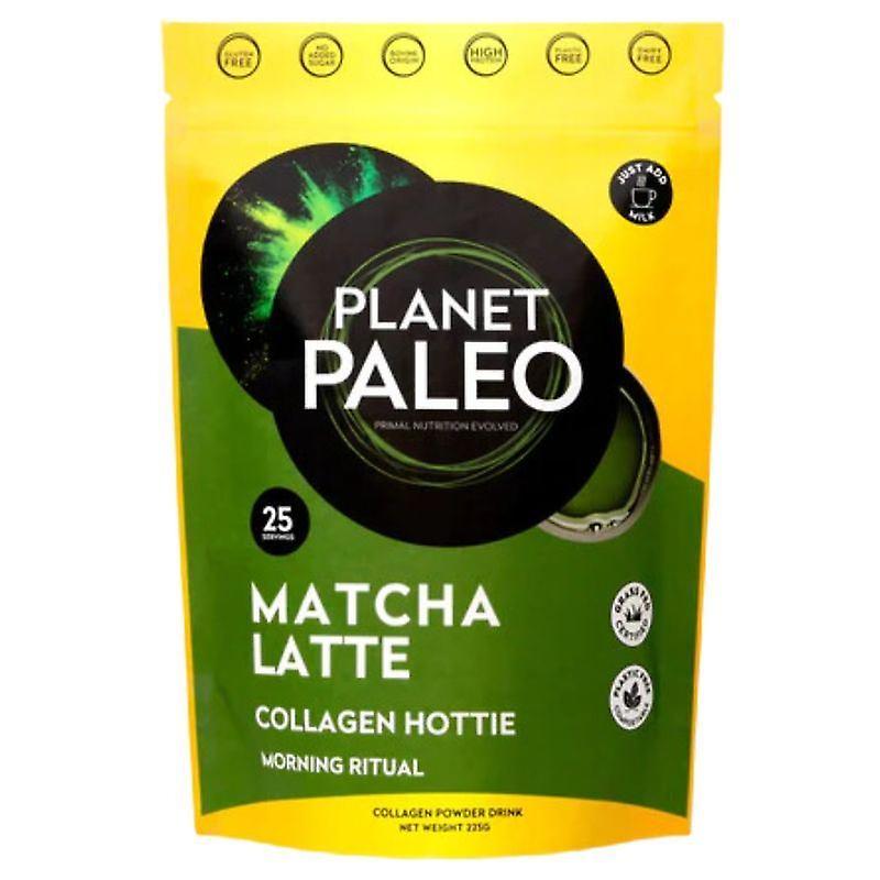 Planet Paleo Pure Collagen Matcha Latte 225g (PP4042)