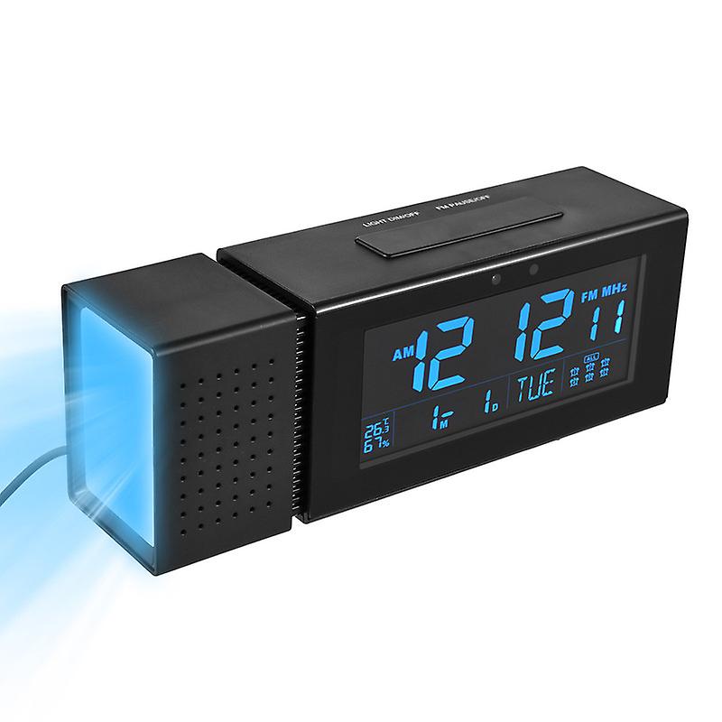Multi-functional Digital Alarm Clock Desktop Electronic Clock Lcd Screen