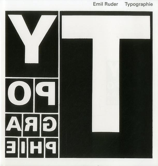 Typography by Emil Ruder Paperback Book