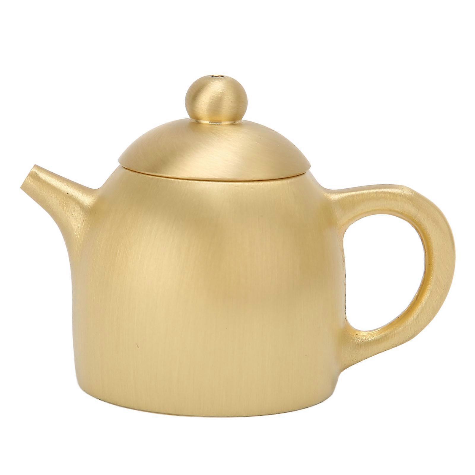 Teapot Shape Ornament Retro Mini Teapot Desktop Ornament Home Decor for Study Bedroom