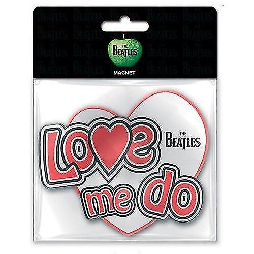 The Beatles Love Me Do Rubber Fridge Magnet