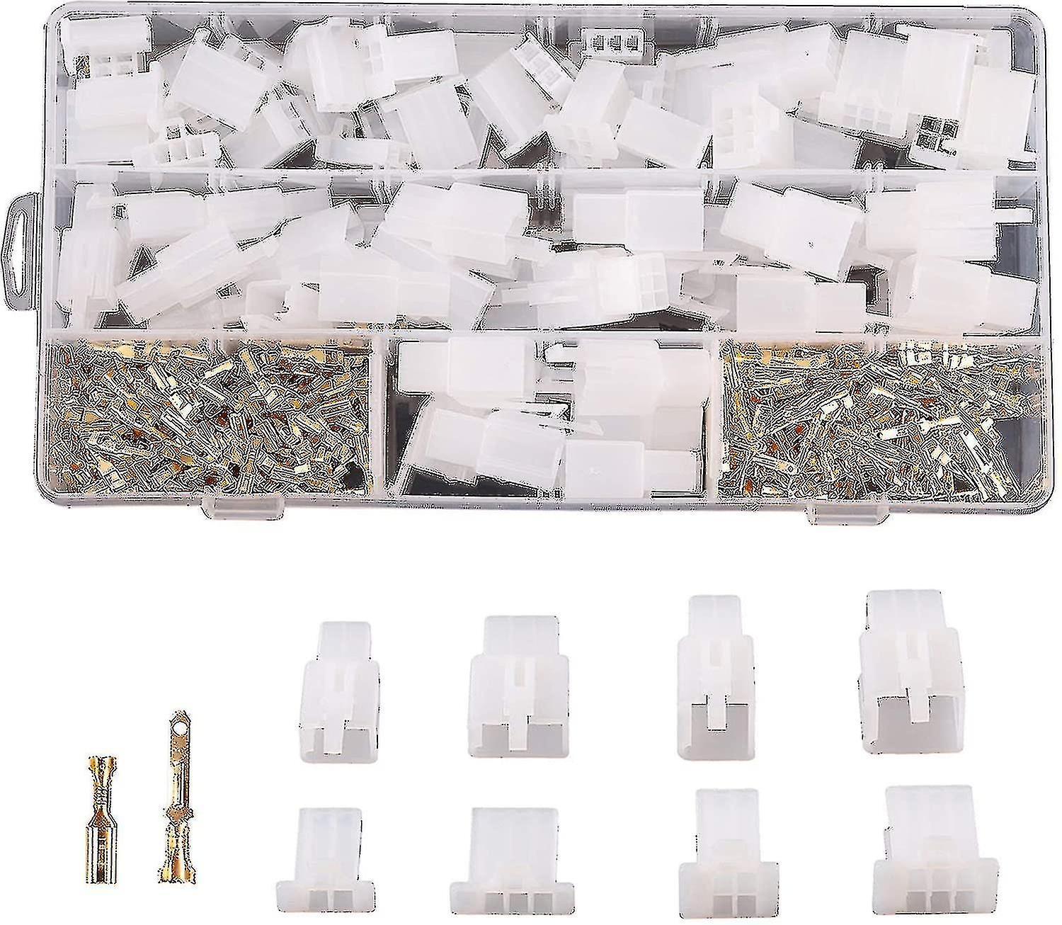 380pcs 2.8mm Automotive Connector Kit Electrical Wire Connectors