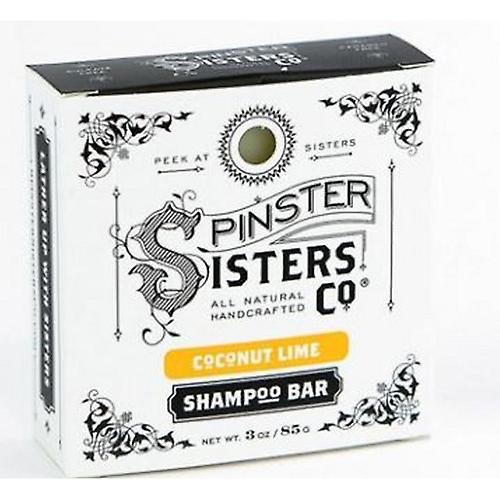 Spinster Sisters Co Coconut Lime Shampoo Bar, 3 Oz (Pack of 1)