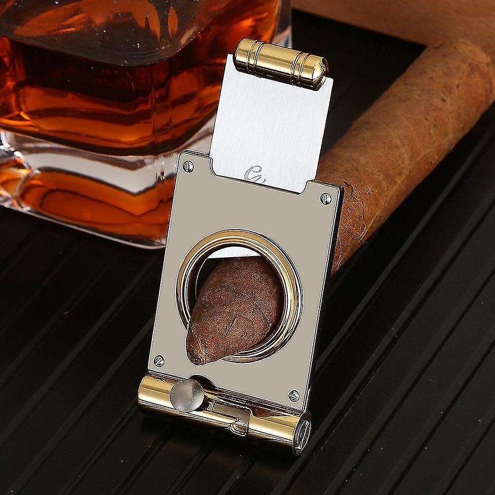 シガーカッターパンチギロチンシガーカッターパンチメタルシガーナイフステンレス鋼アクセサリー