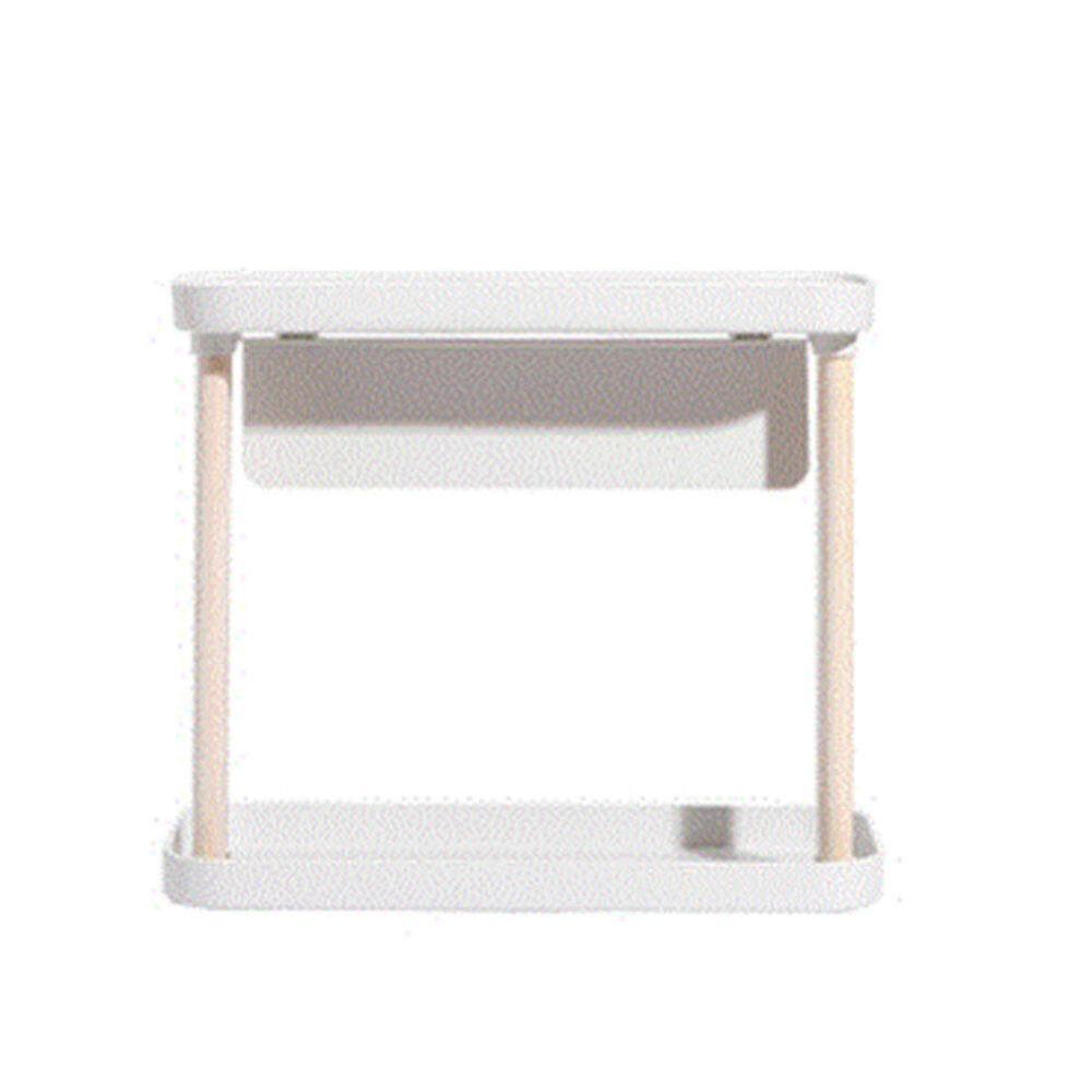 Can Organizers Double-layer Countertop Shelf Floor-standing Knife Seasoning Bottle Jar Organizer For Kitchen