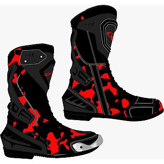 Motorbike Motorcycle Men Leather Racing Sports Shoes Boots...