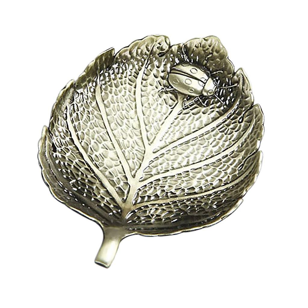 Creative Alloy Heat Insulation Coffee Tea Cup Mug Mat Pad Coaster Leaf