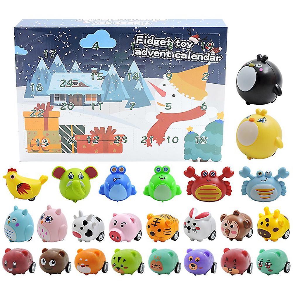 24-Day Christmas Toy Advent Calendar for Kids - Easter Countdown Gift