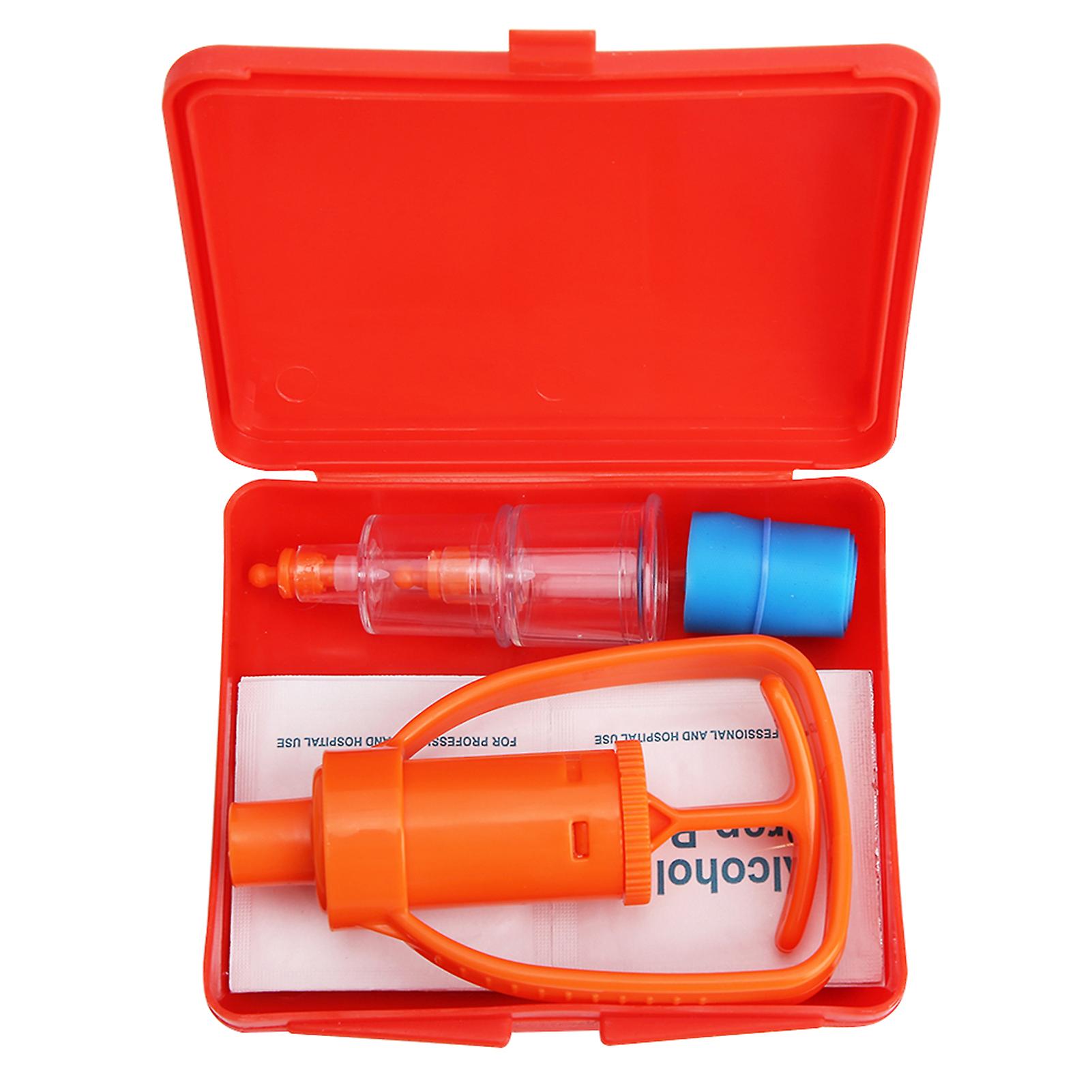 Snake Bite Poison Extractor Pump Outdoor Emergency Camping Survival Supplies Protector