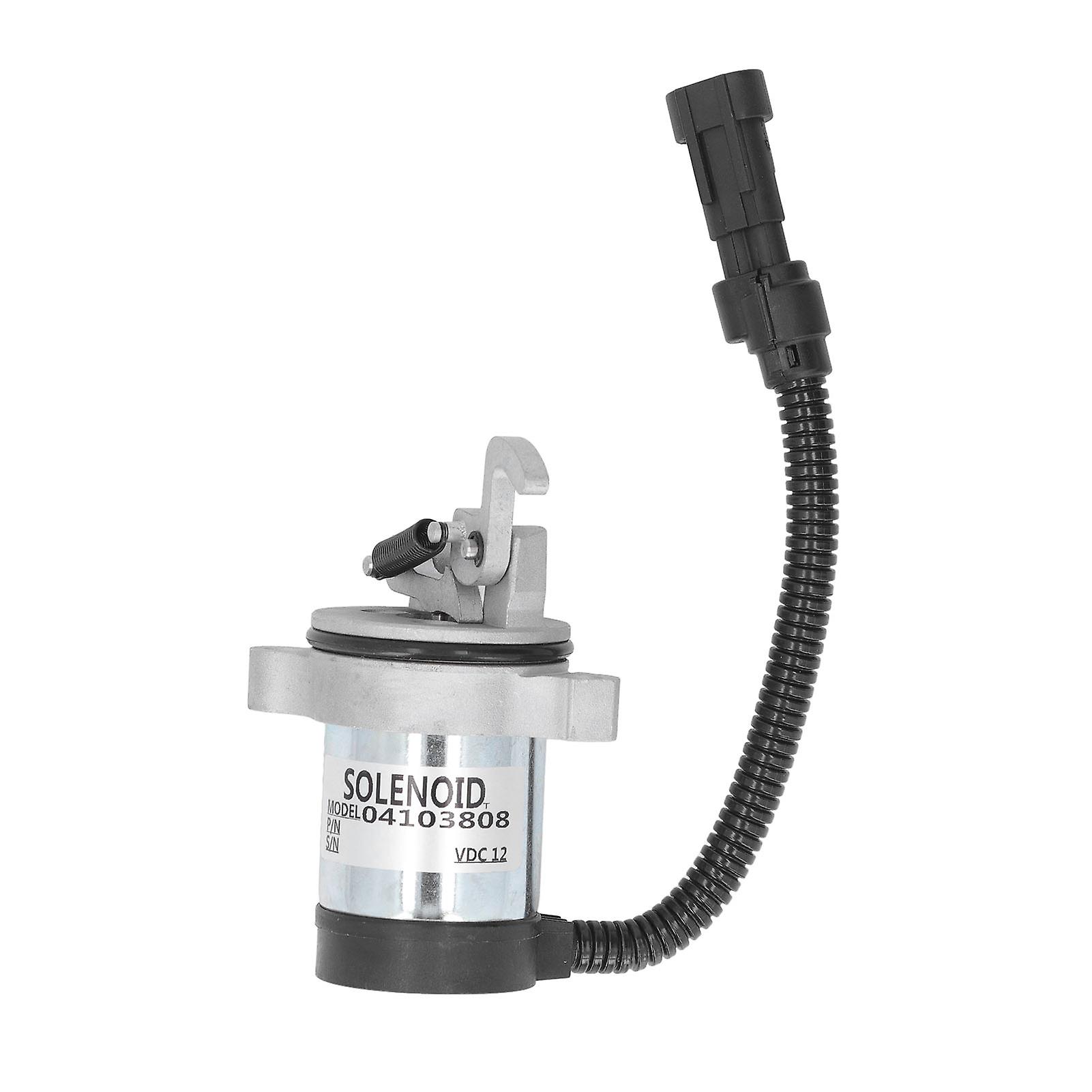 Shut Off Sole Valve Fuel Stop Flameout Valve Generator Accessory DC 12V 04103808 04103812