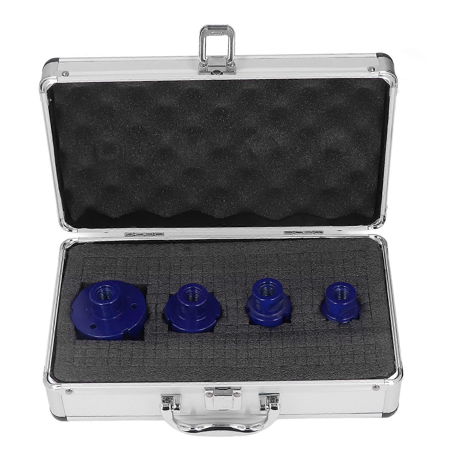 Diamond Hole Saw Kit Drill Brazed Core Bits 35 40 50 68mm M14 Thread for Glass Ceramic Granite