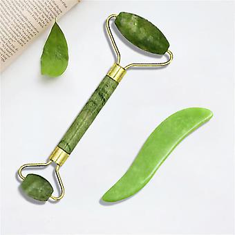 Natuurlijke Massager Voor Gezicht Gouache Schraper Voor Gezicht Massager Jade Roller Guasha Schraper Voor Gezicht Microniddle Roller Gezicht 