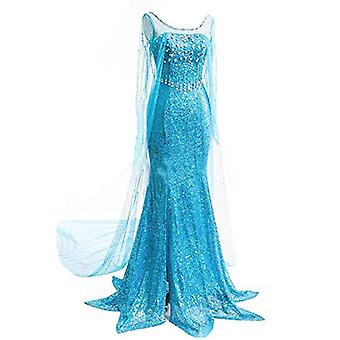 Elsa Sequin Mesh Elsa Costume Adult Costume Costume | Fruugo FR