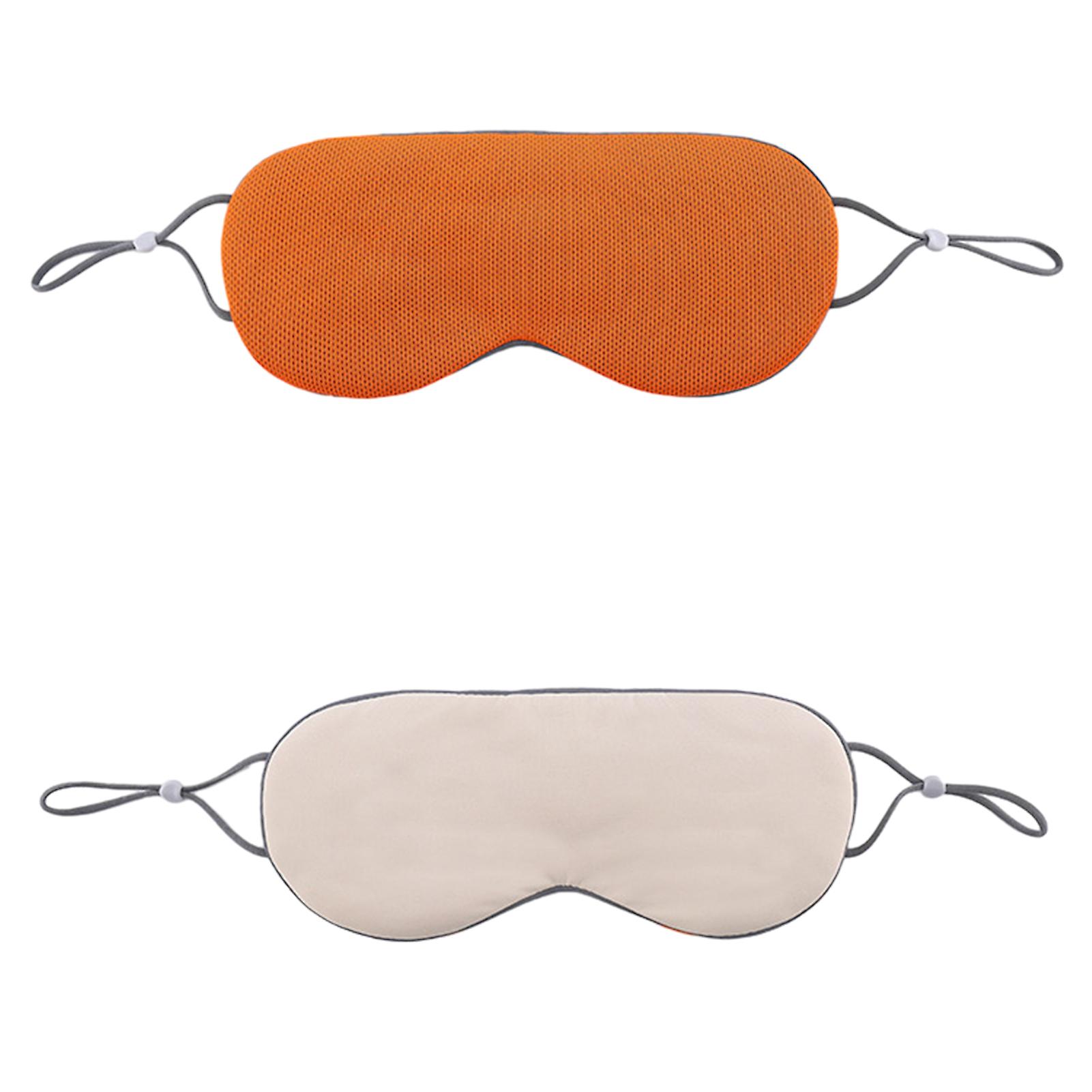 Warm Cool Dual Purpose Eyes Mask Soft Comfortable Eyemask for Home/Travel Use