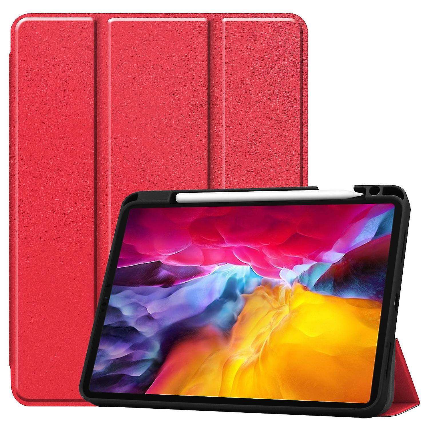 Tpu + Pu Case For Ipad Pro 11 (2021) Red