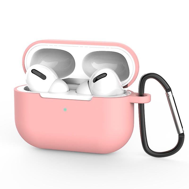Soft Silicone Case for Airpods Pro Protective Cover with Buckle for Air Pods Headphone Protective Cases Wholesal