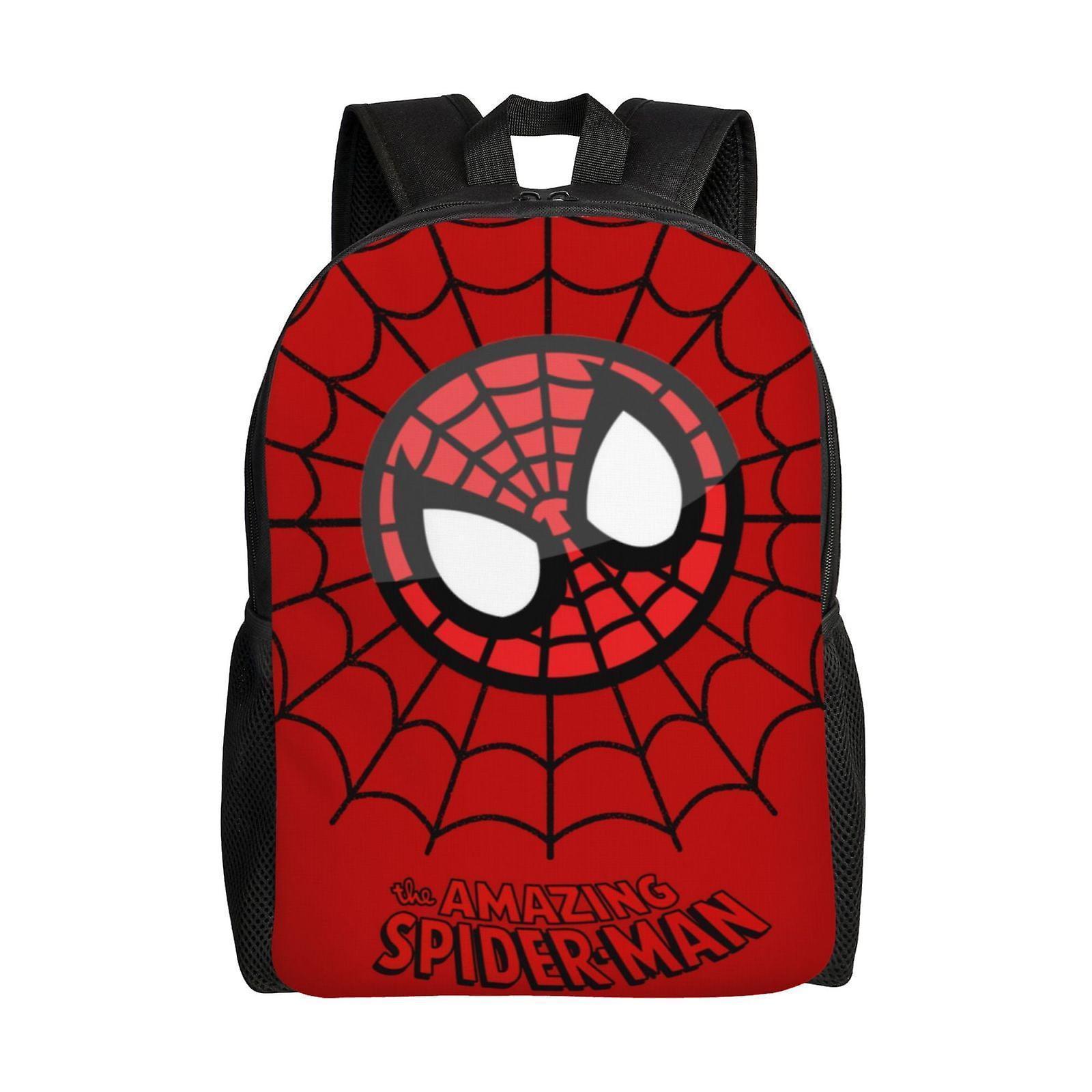 Spider-Man Kid Backpack School Bag Elementary Students Bookbags