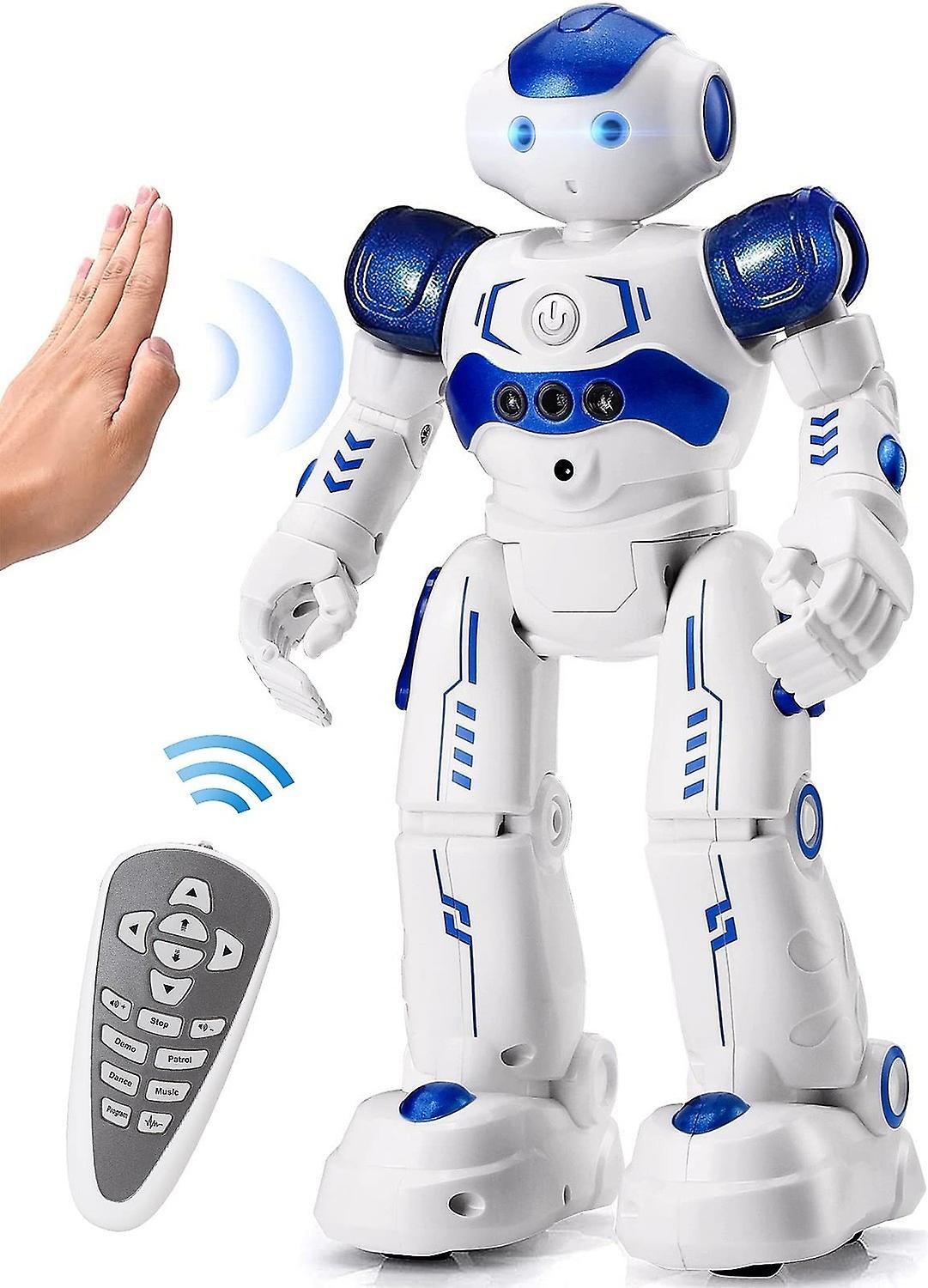 Children's remote control robot toy gesture sensor programmable remote control intelligent robot sui