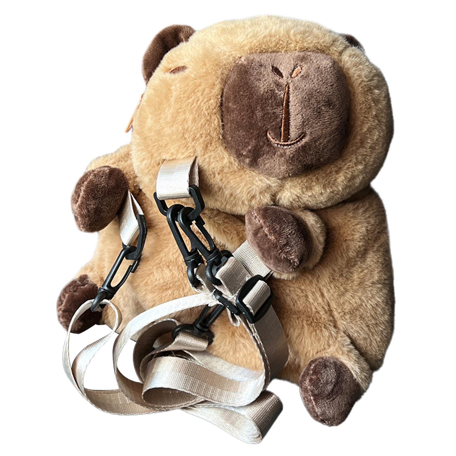 Plüss Capybara hátizsák Plüss állatos hátizsák születésnapi ajándék tizenéveseknek felnőtteknek
