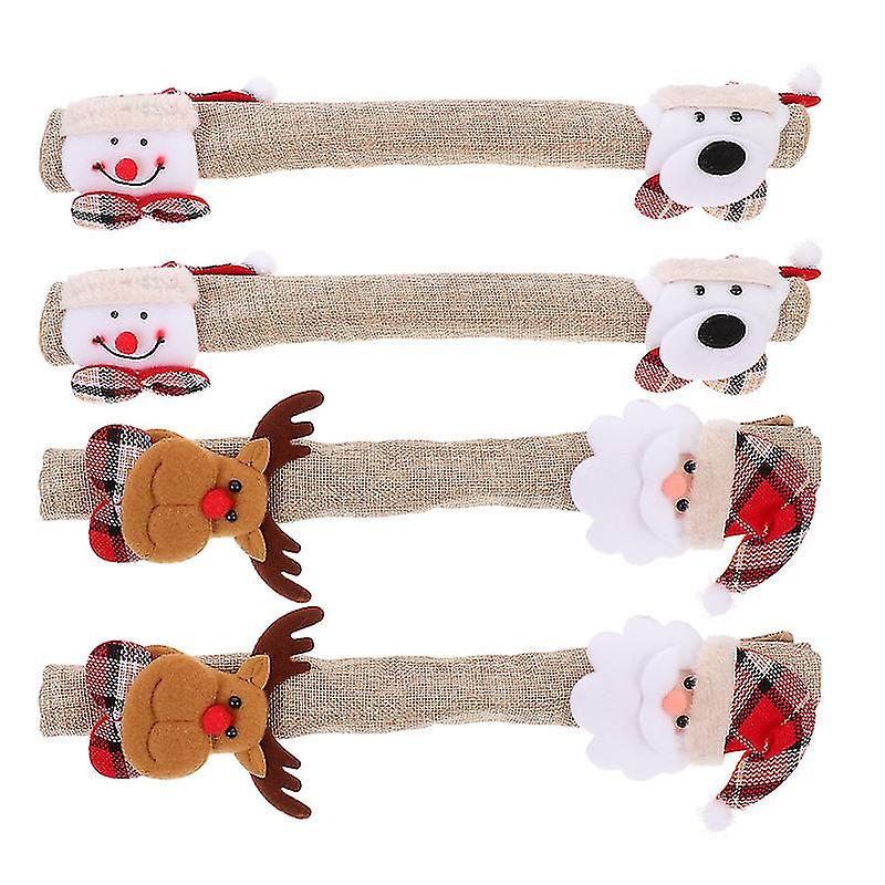 4pcs Refrigerator Handle Cover