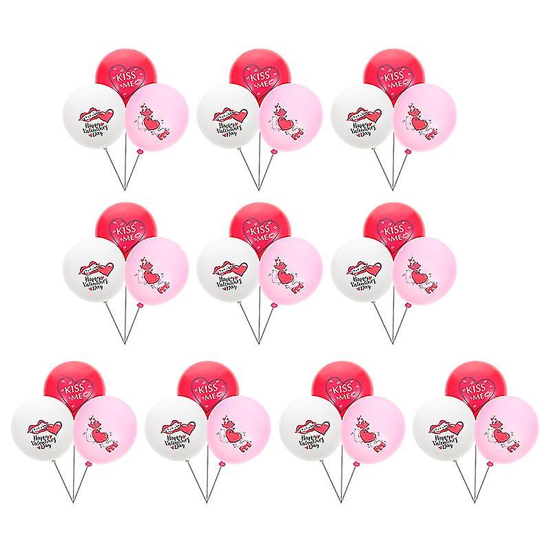 30pcs Valentine's Day Party Balloons