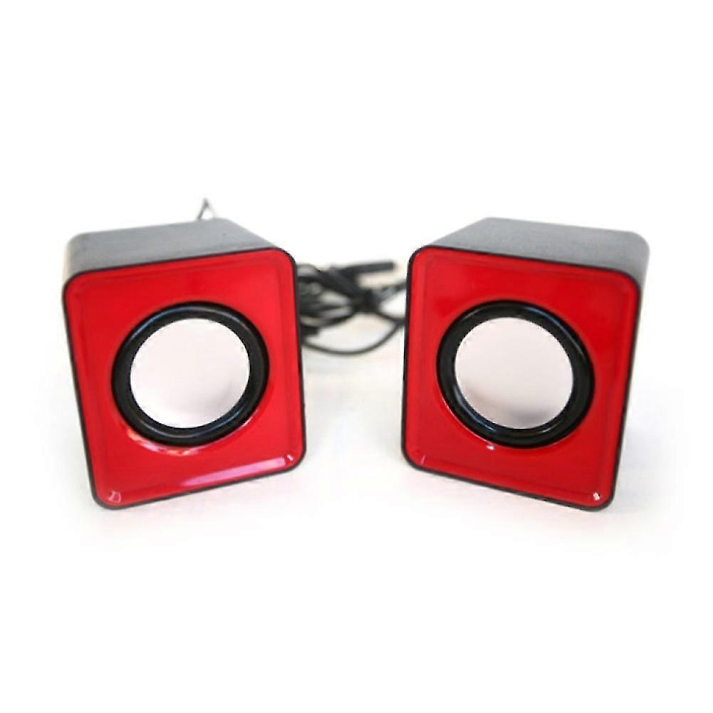 Mini Portable USB 2.0 Wired Music Speaker Loudspeaker for Desktop Computer PC