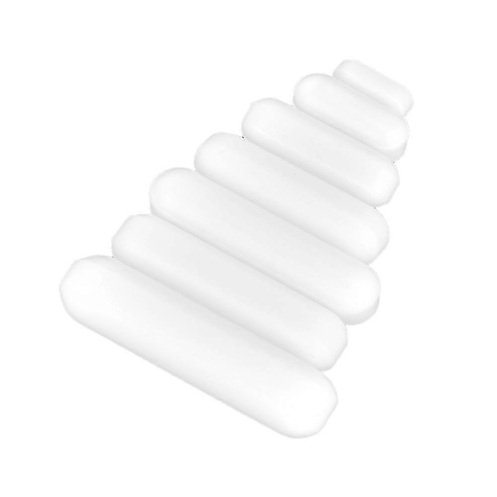 7st Magnetisk Omrörare Mixer Typ C Omrörare Laboratorium PTFE Omrörarstång