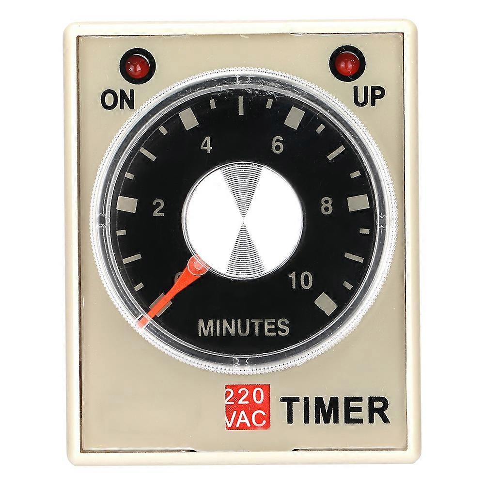 220VAC 10 Minutes Power On Delay Timer Time Relay AH3-3(10M)