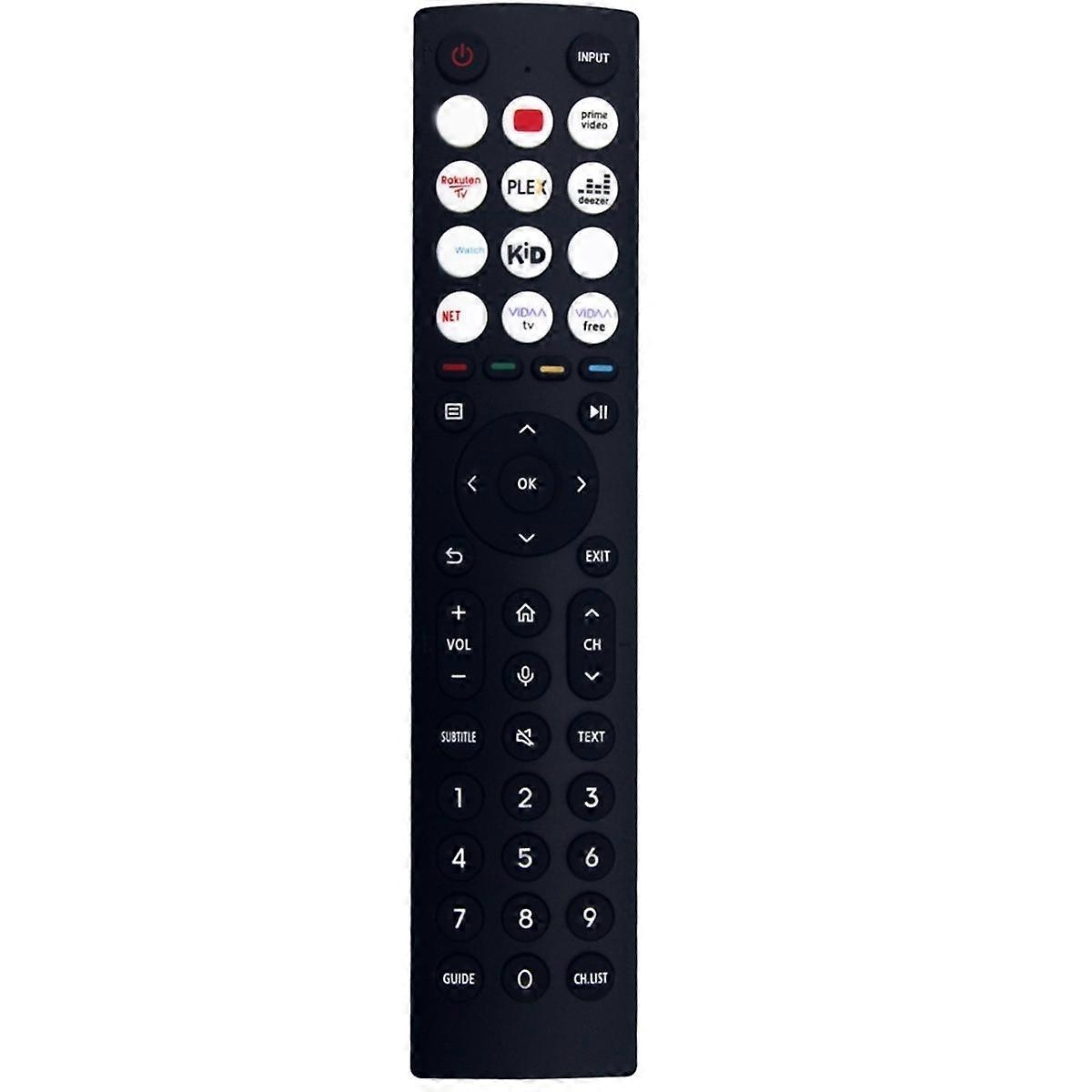 Replacement ERF3A86 Remote Control for Smart LED LCD TV Remote Control No Voice