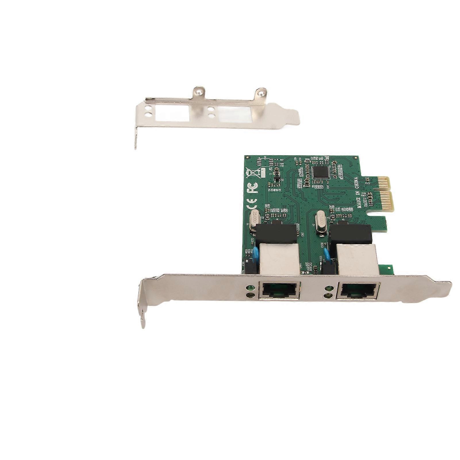 Dual-Port-PCIe-Netzwerkkarte RJ45-Port-RTL8111H-Chip-Ethernet-Netzwerkkarte Gigabit-Netzwerkkarte für Windows für Linux
