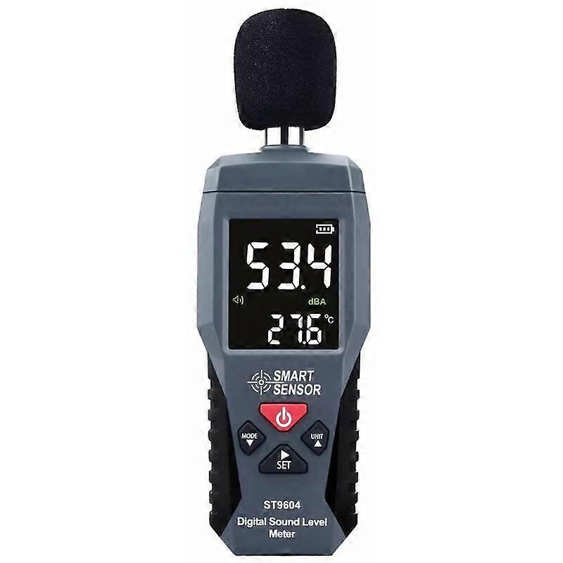 SMART SENSOR Sound Level Meter Sound Level Recorder Noise Tester Digital Audio Sound Level Meter, Measurement Range 30-130dB--Ternel Edition