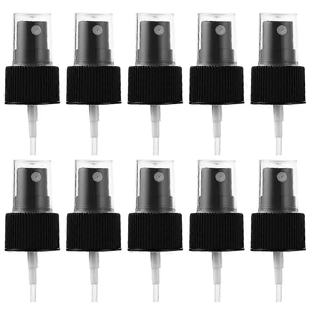 20pcs Perfume Spray Nozzle Accessories Bottle Nozzle Replacement (Black)