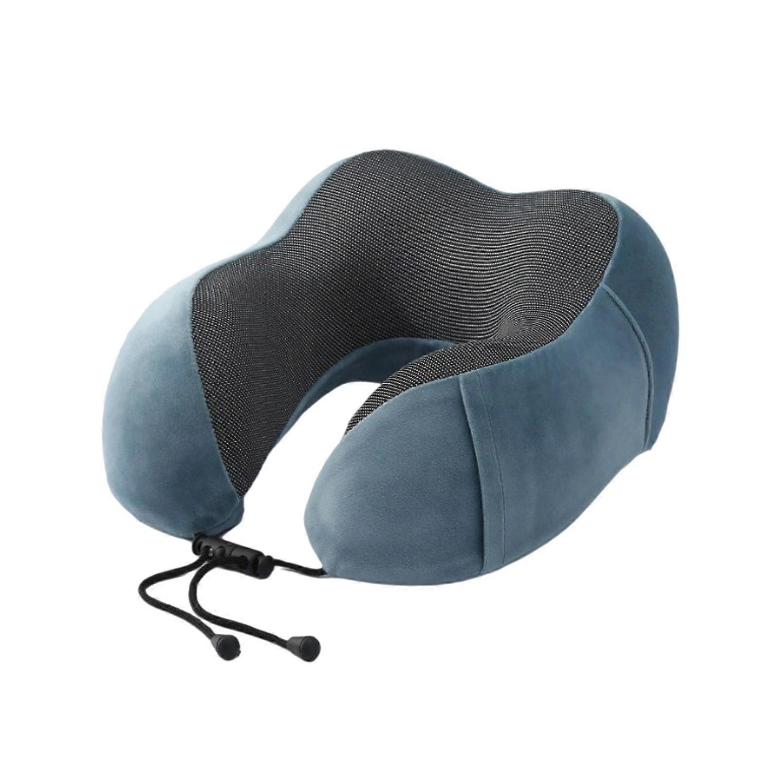 Magnetische Stof Memory Foam U-vormige Kussen Reizen Nek Dutten Kussen Slow Memory U-vormig Kussen