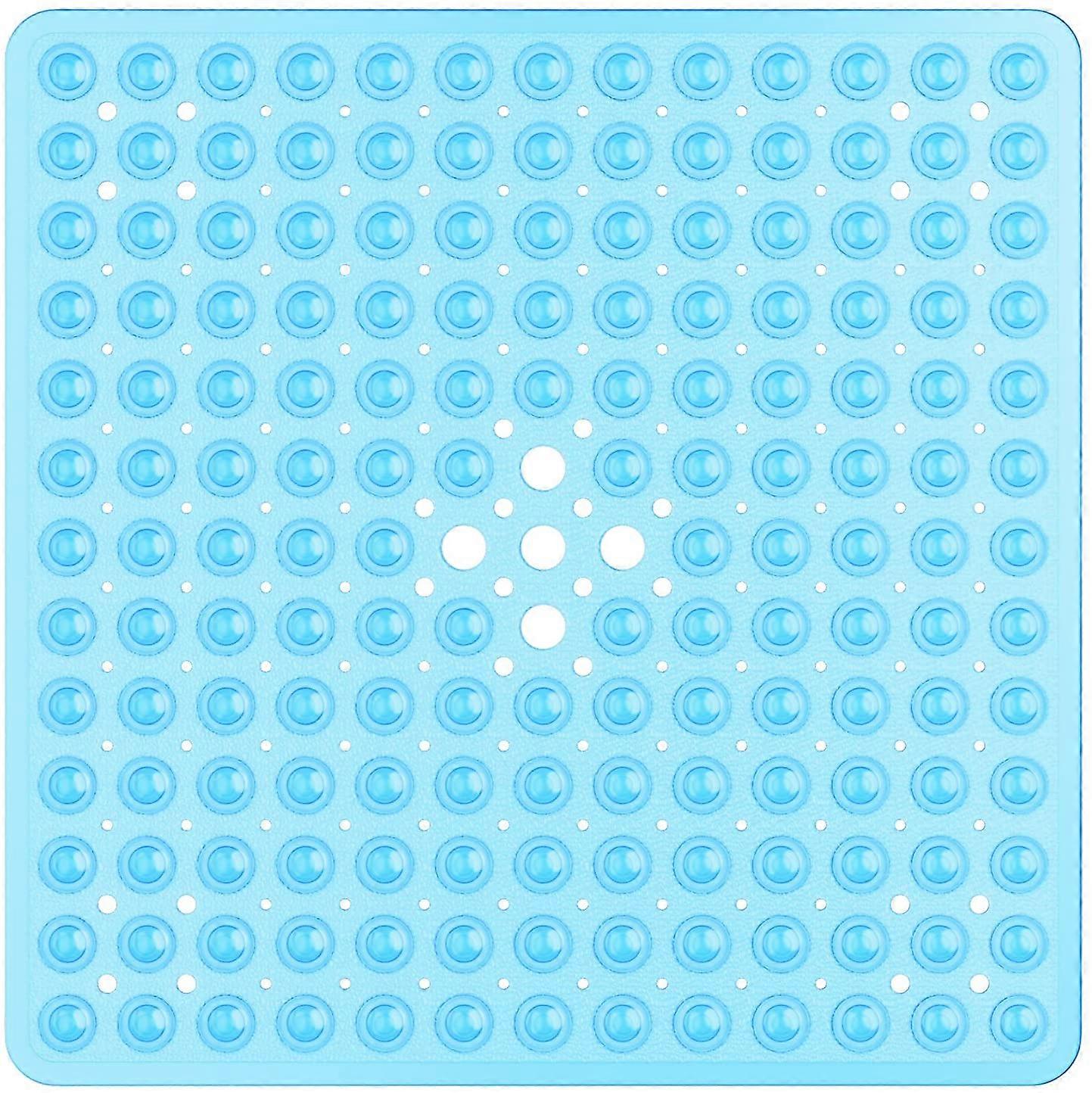 Square shower mat non-slip-53 x 53 cm with suction cup