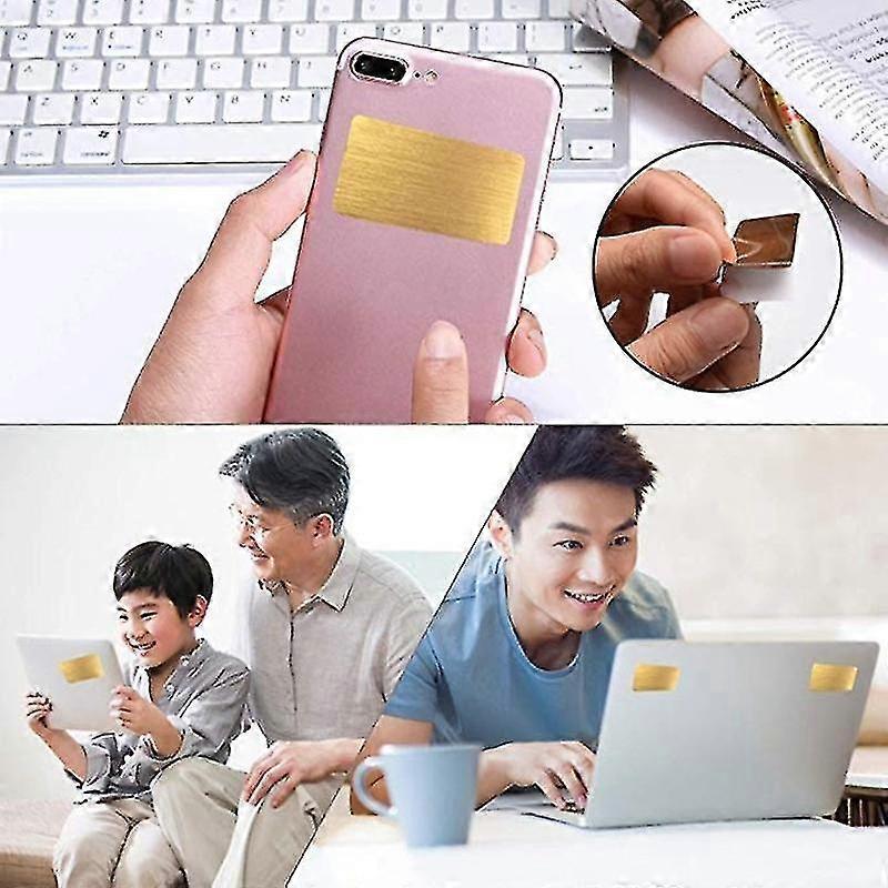 Smarald® G5 Radiation Protection Shield Sticker – EMF Reduction For Mobile, Laptop, TV – Germanium, Unisex, Made In Germany