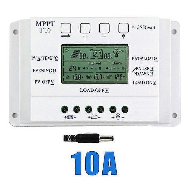 Pwm t20 12/24V 10a 20a 40a mppt Solarpanel Batterieregler Laderegler Solar LCD Display Ladegerät Controller