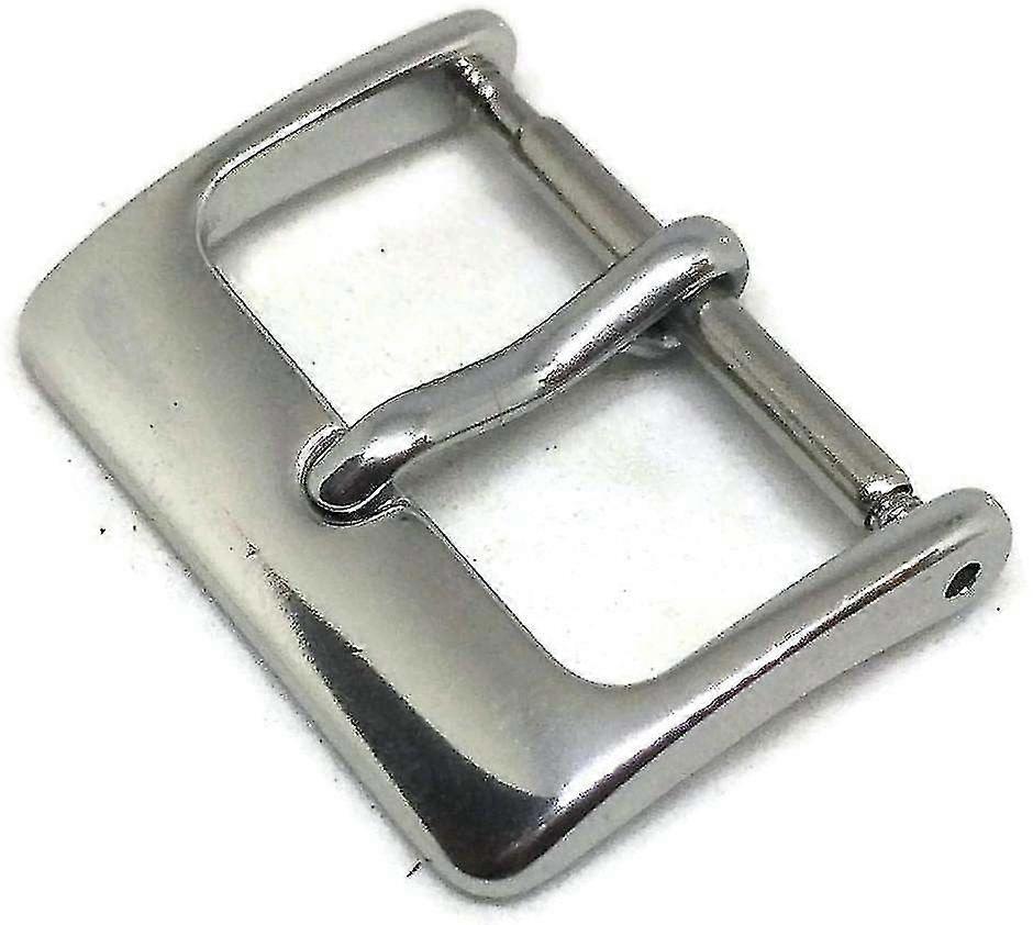 watch strap buckle chrome plated lightweight aluminium size 6mm to 36m