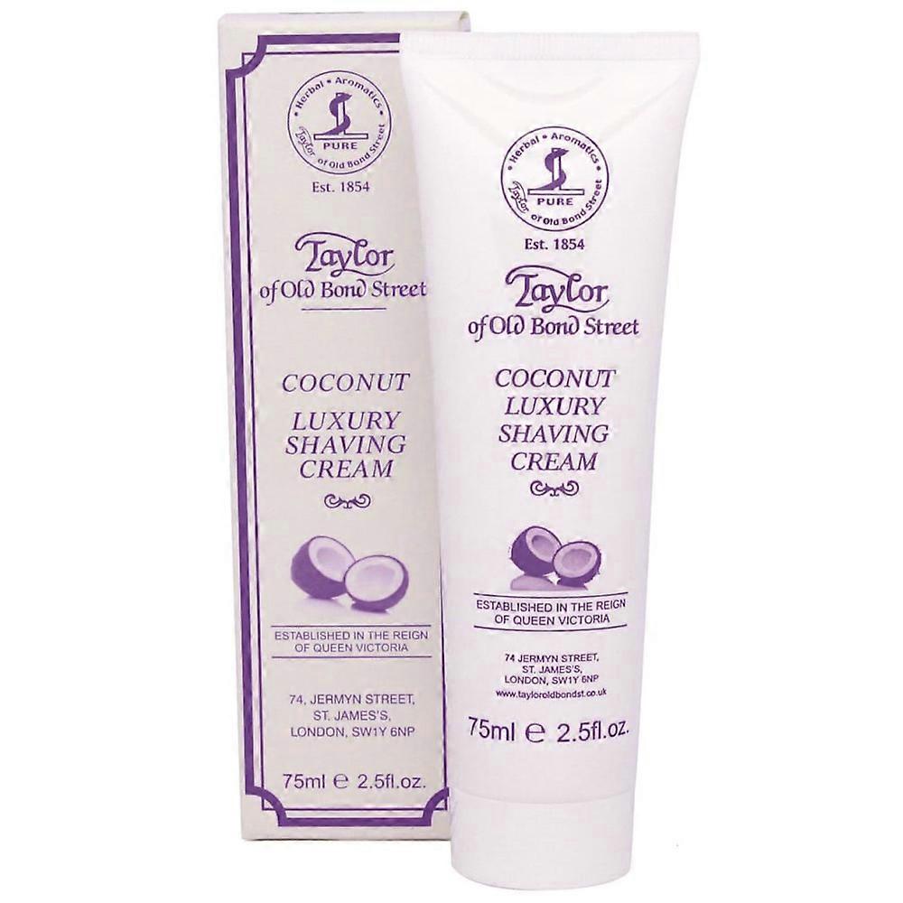 Taylor of Old Bond Street Coconut Premium Quality Shaving Cream Tube 75mL