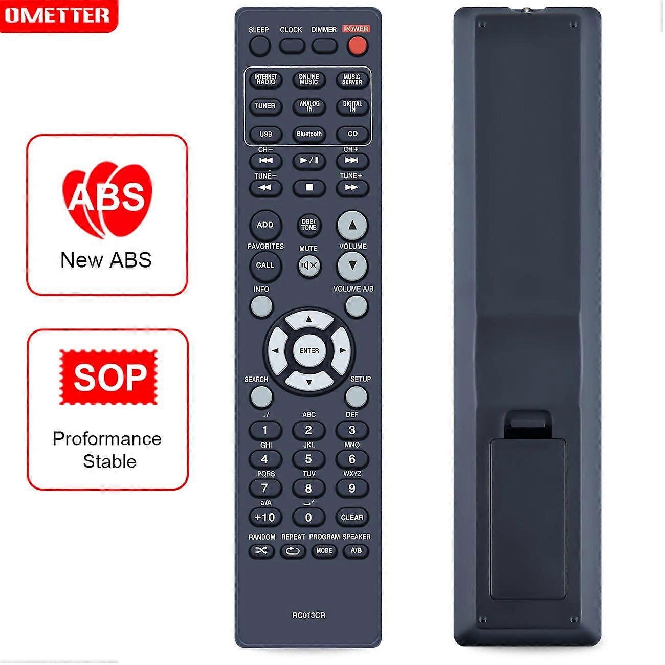 Remote Control For Marantz RC013CR RC015C RM-CR611 BLUETOOTH Compact NETWORK CD RECEIVER